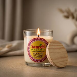 Samridhi Organic Premium Scented Soy Wax Candle